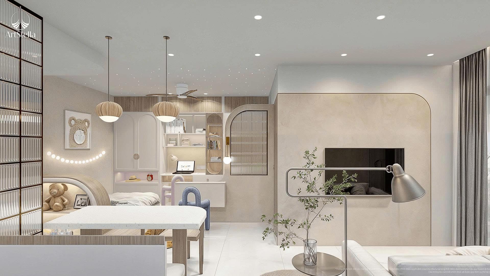 “Căn Hộ 1PN Art Stella – Nhỏ Gọn Nhưng Đầy Đủ Tiện Ích