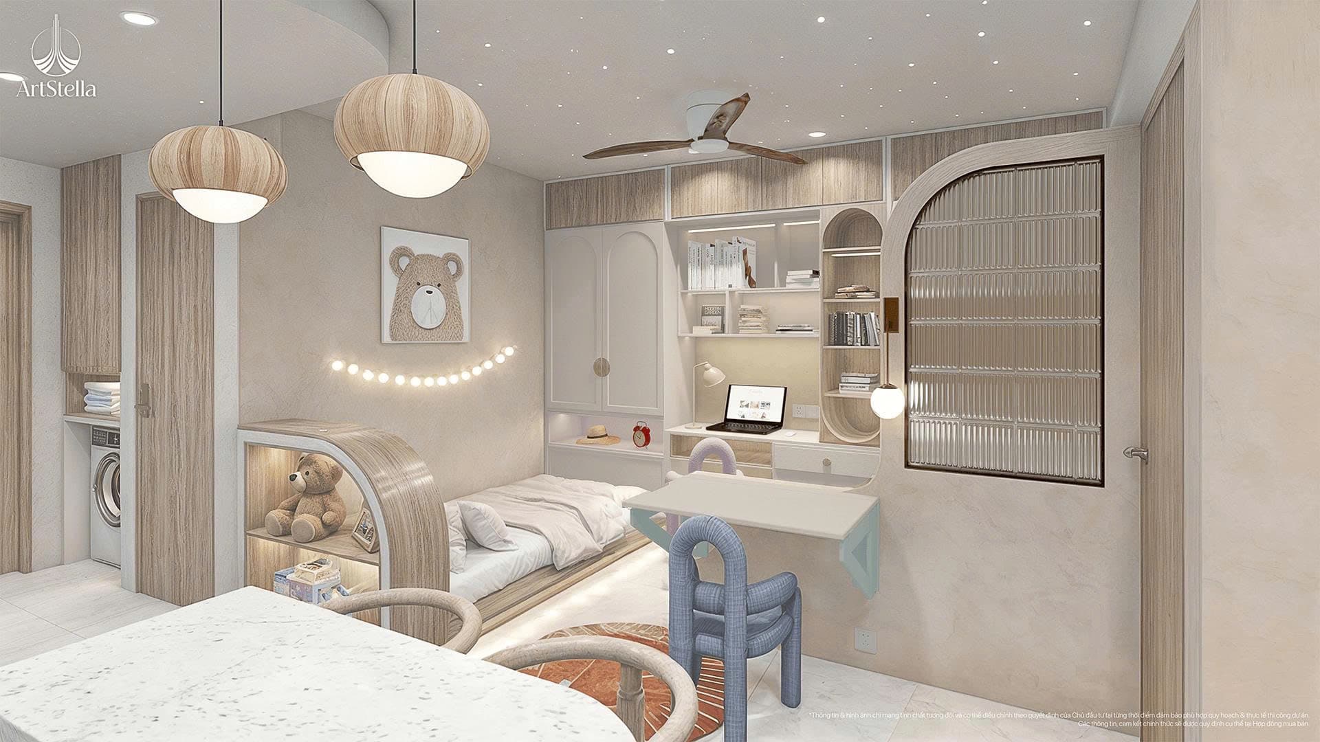 “Căn Hộ 1PN Art Stella – Nhỏ Gọn Nhưng Đầy Đủ Tiện Ích