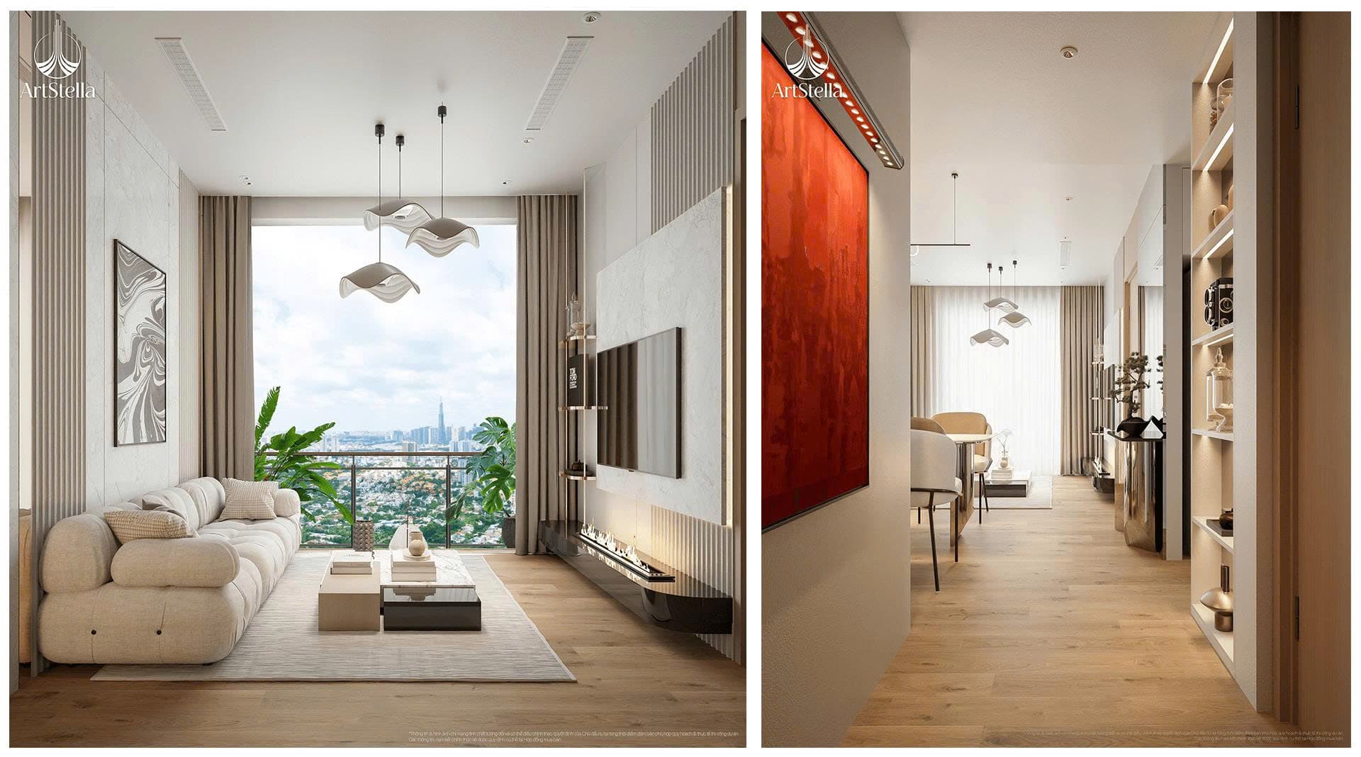 Căn Hộ 2PN – Không Gian Lý Tưởng Cho Gia Đình Trẻ