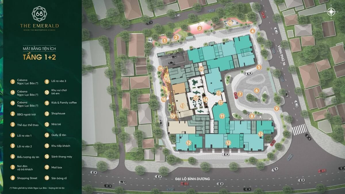 Dự án căn hộ The Emerald 68 