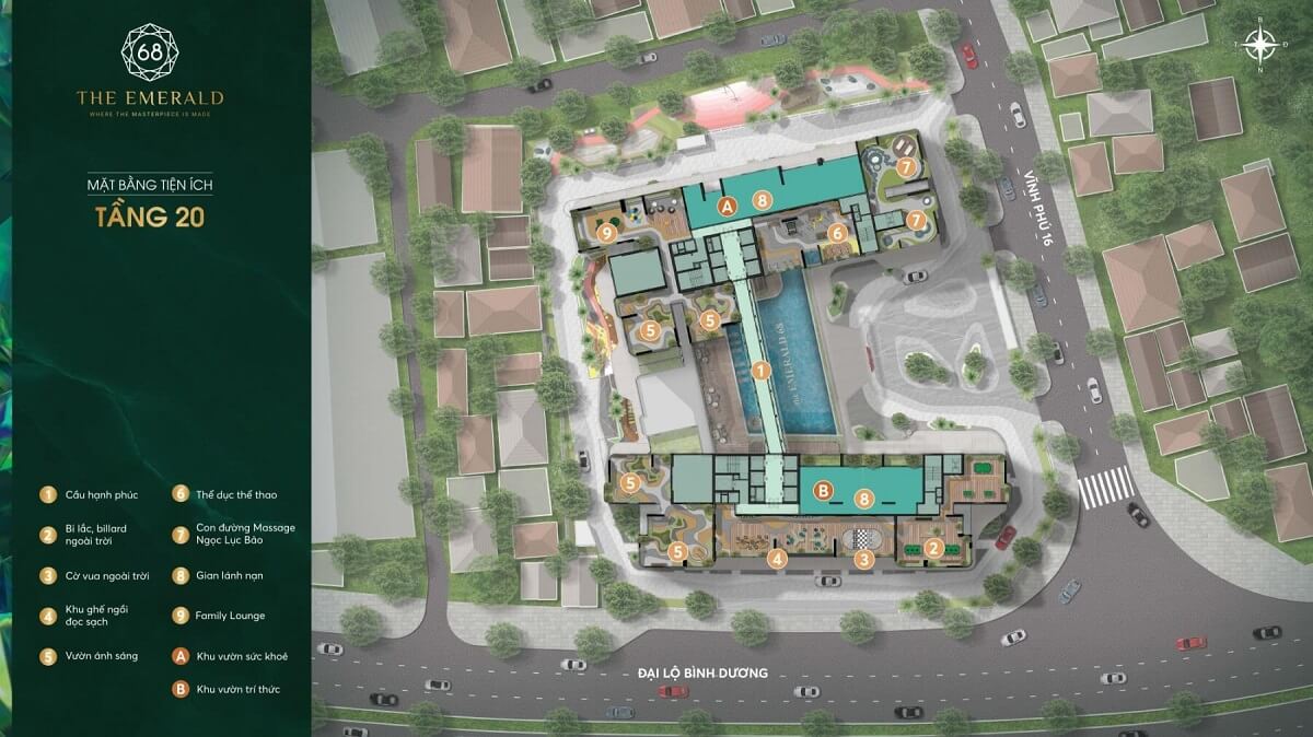 Dự án căn hộ The Emerald 68 