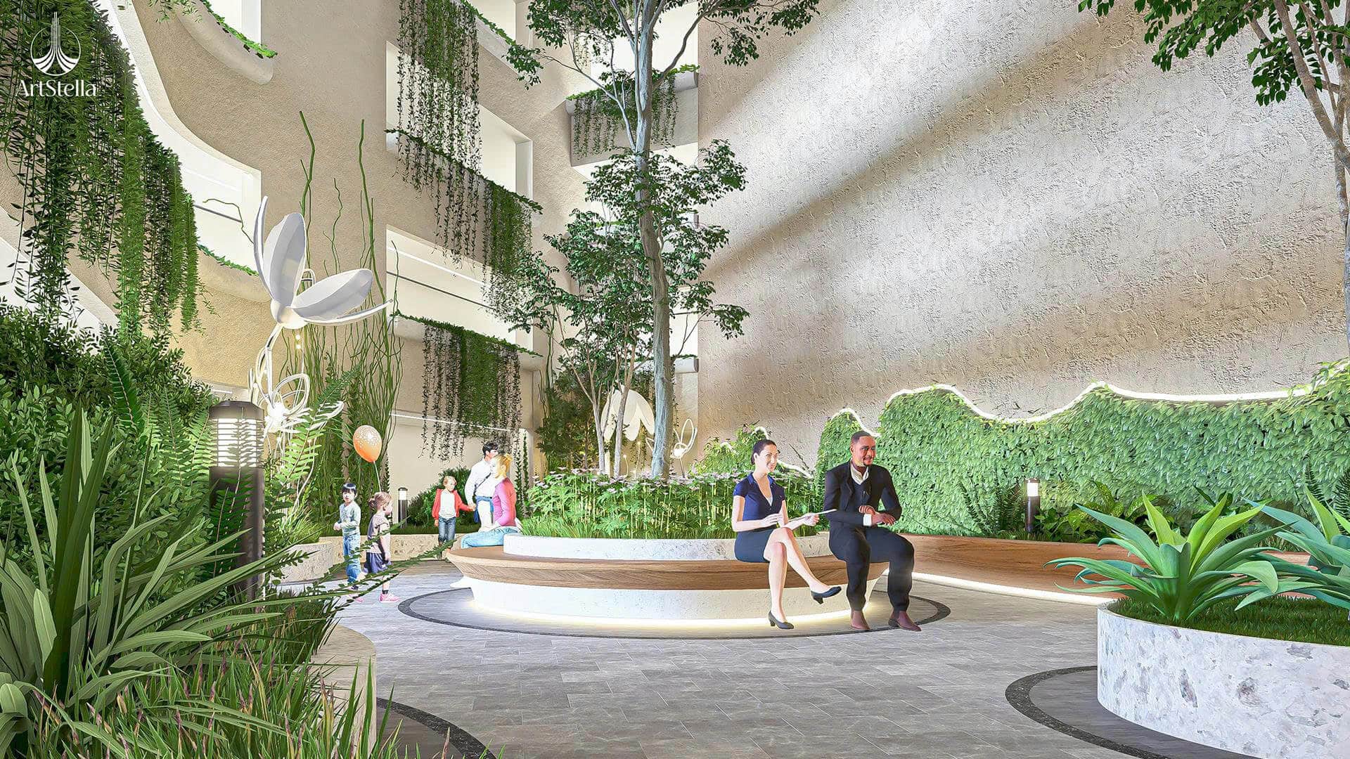 Tiện ích nội khu Vườn năng lượng ArtStella