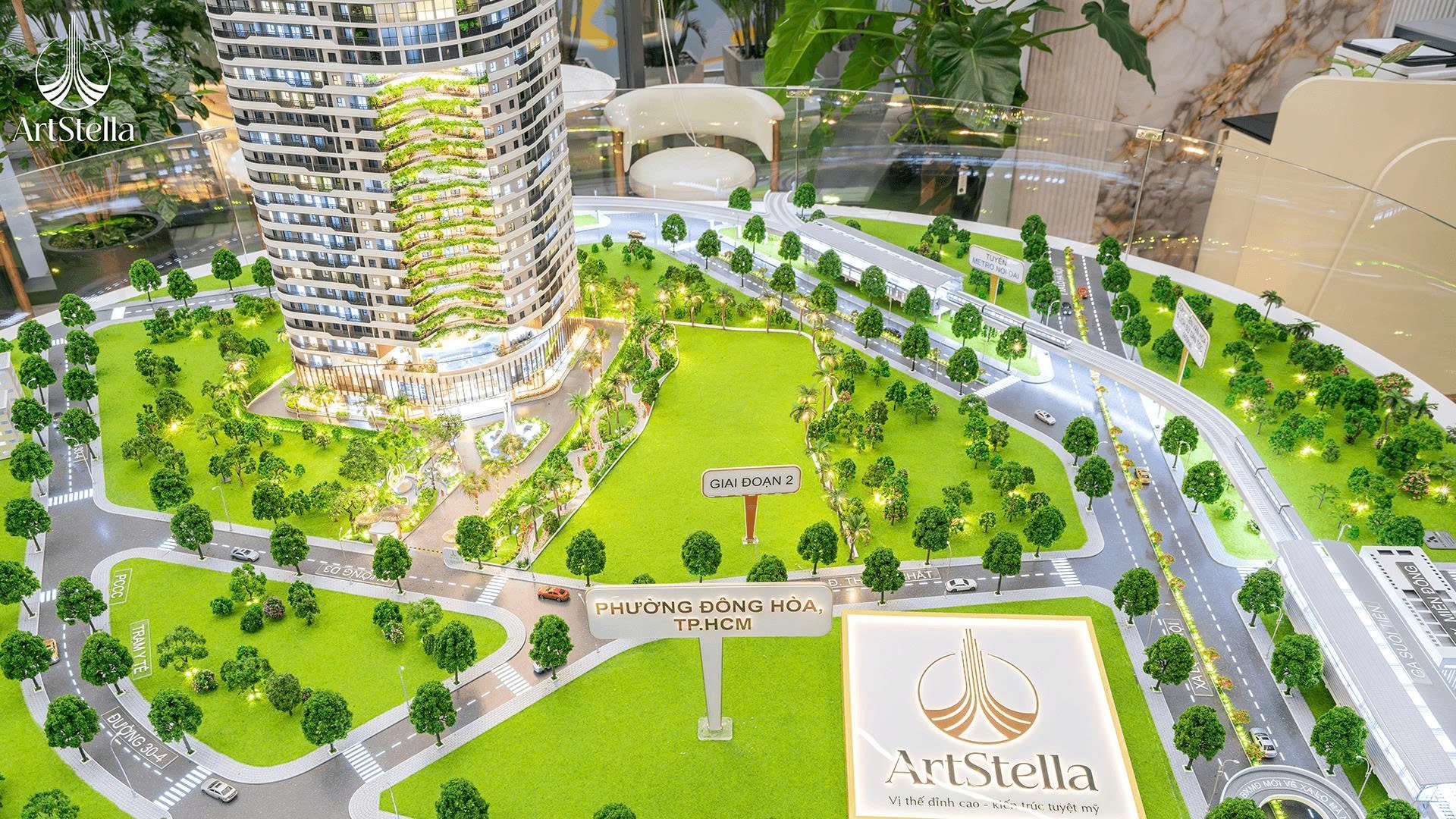 Mô hình Sa bàn Dự án Art Stella