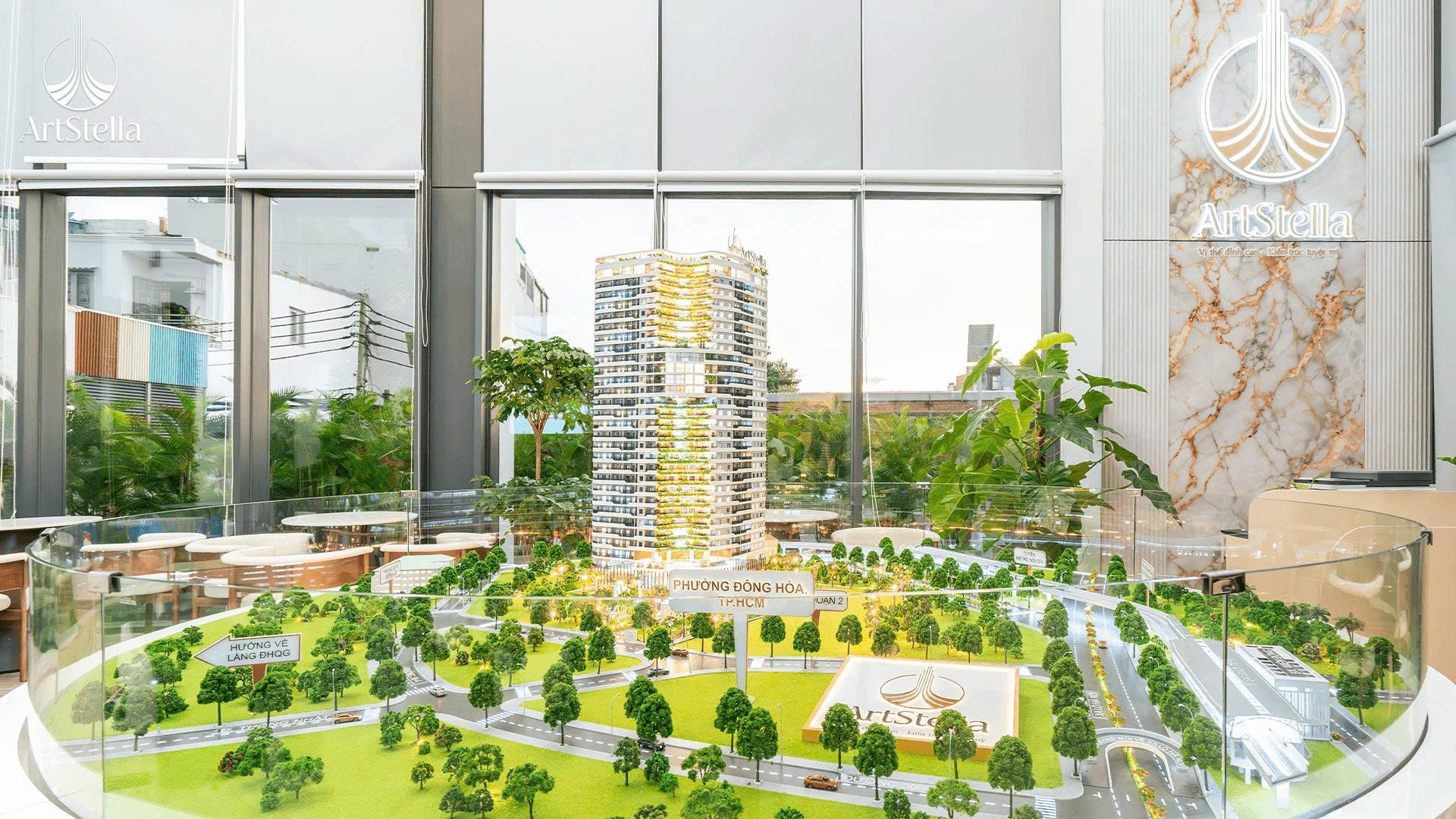 Mô hình Sa bàn Dự án Art Stella