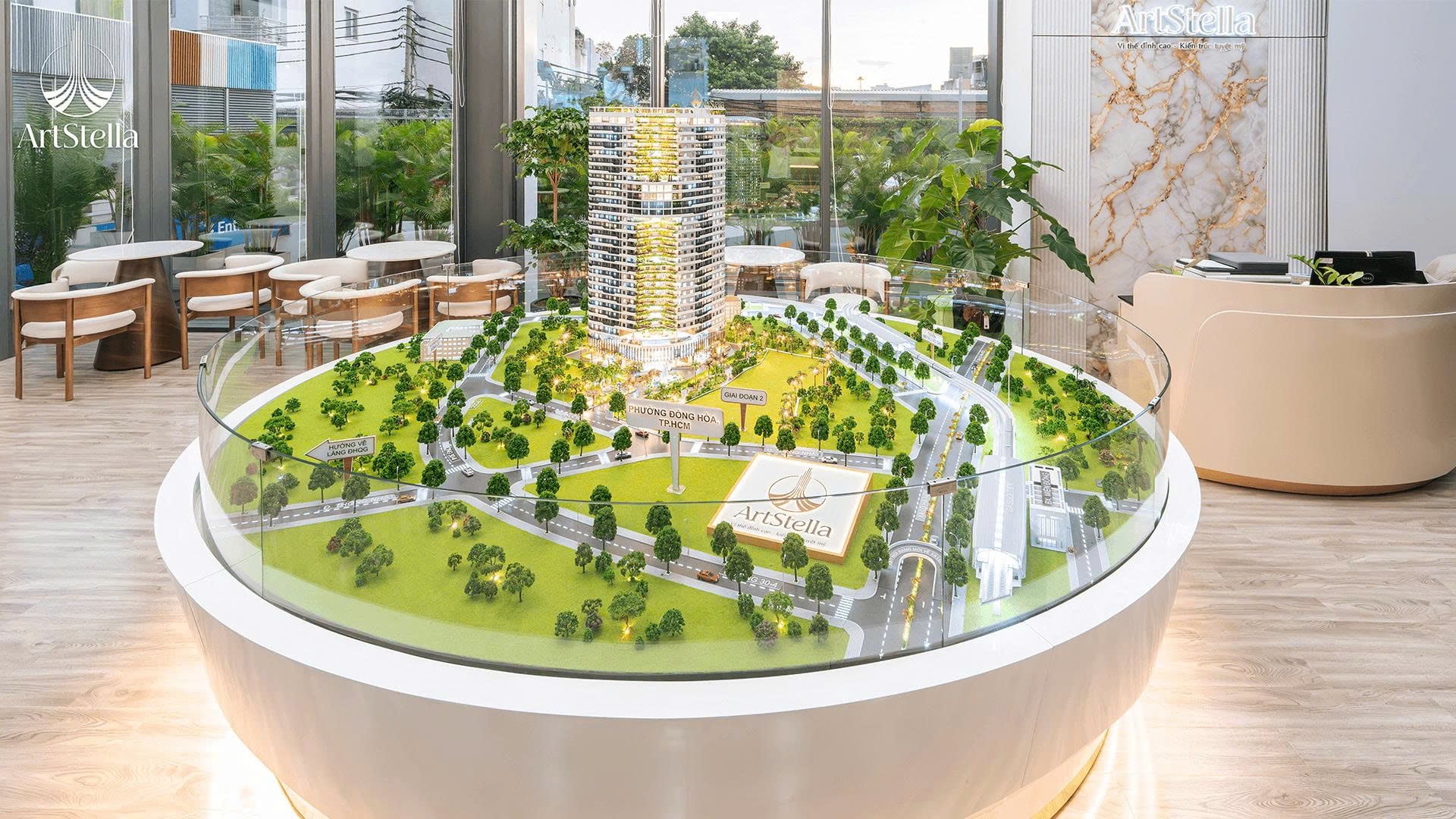 Mô hình Sa bàn Dự án Art Stella